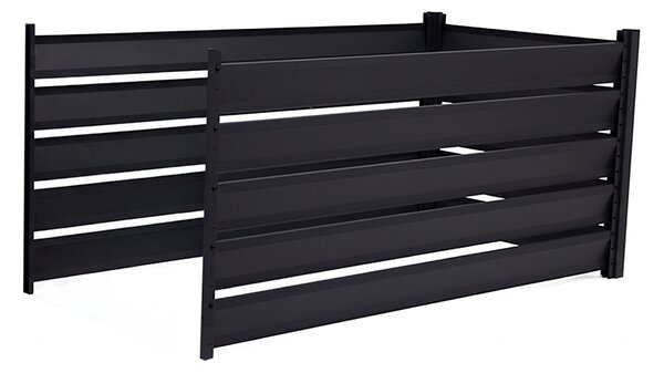 Kompostér Trestles KOMP přístavek 2100x1100x970 mm, 2190 l, černý