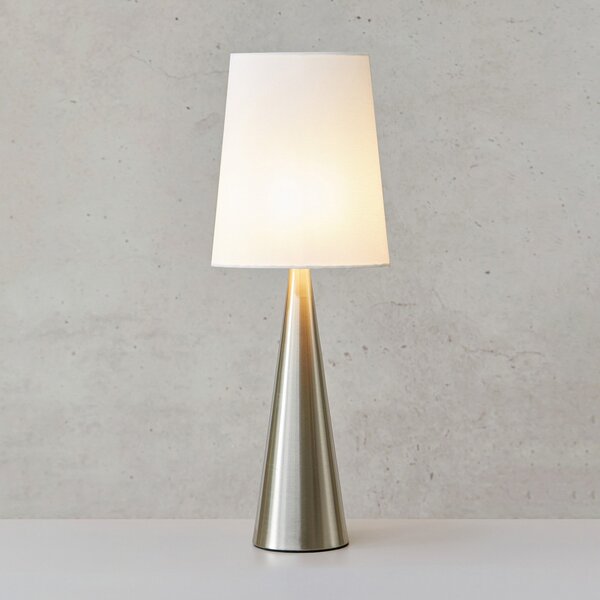 Stolní lampa Markslöjd, Conus, Metalická, Obývací pokoj, Kov, Moderní