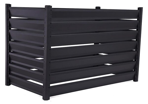 Kompostér Trestles KOMP-A 1600x1100x1330 mm, 2280 l, černý