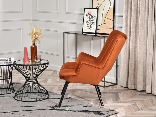 Relaxační křeslo Lanzaris (černá). Akce -10%