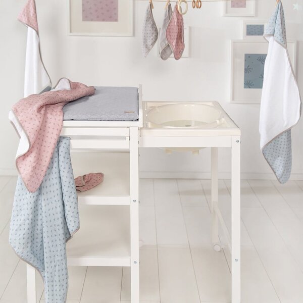 Bílý přebalovací pult Style grau – Roba