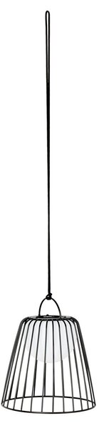 Venkovní svítidla Lindby, Levino, stmívatelné, Černá, Balkon, Kov, Moderní