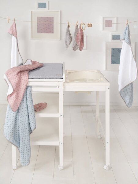 Bílý přebalovací pult Style grau – Roba