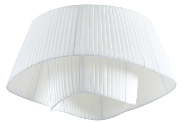 Stropní Lampa Lindby, Eryndor, stmívatelné, Bílá, Obývací pokoj, Tkanina / Textil