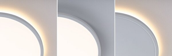 Stropní Lampa Paulmann, Atria Shine, Bílá, Obývací pokoj, Plast, Moderní
