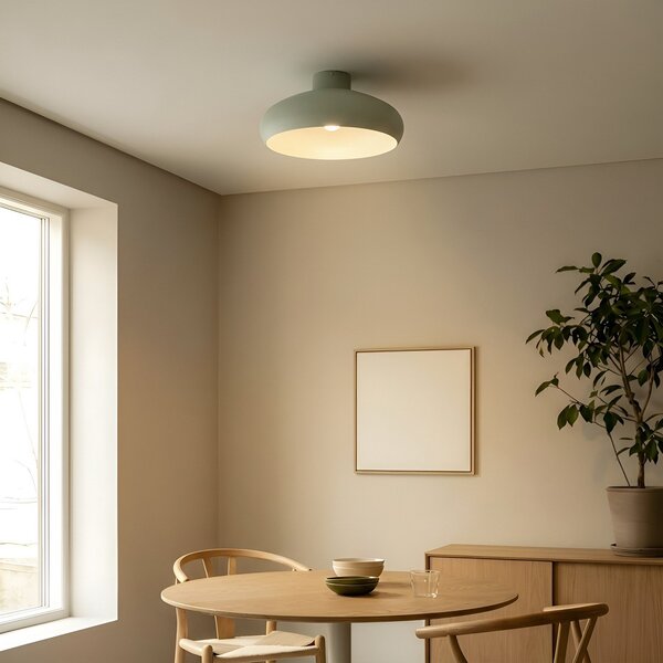 Stropní Lampa Lindby, Elover, stmívatelné, Zelená, Jídelna, Kov, Moderní