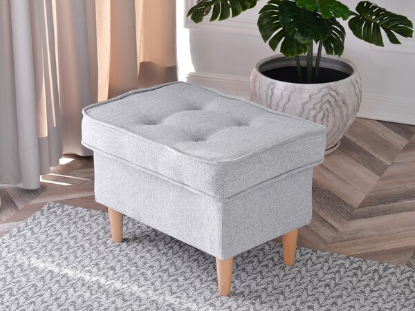 Relaxační křeslo Laurentino (šedá + černá)