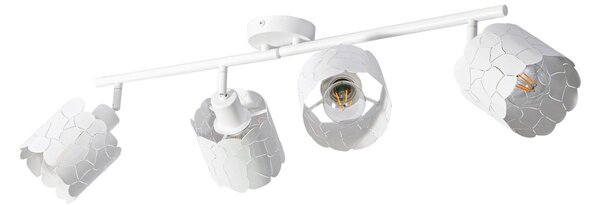 Stropní Lampa Lindby, Aralena, stmívatelné, Bílá, Obývací pokoj, Kov, Moderní
