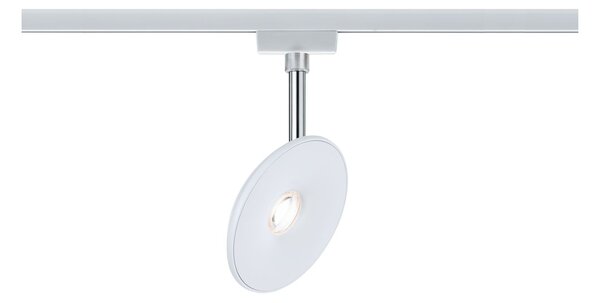 P 96937 URail LED-spot Sphere bílá chrom 7,4W 2.700K - PAULMANN