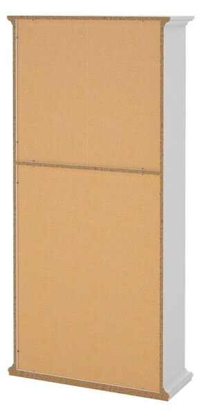 Bílá knihovna 96x201 cm Paris – Tvilum