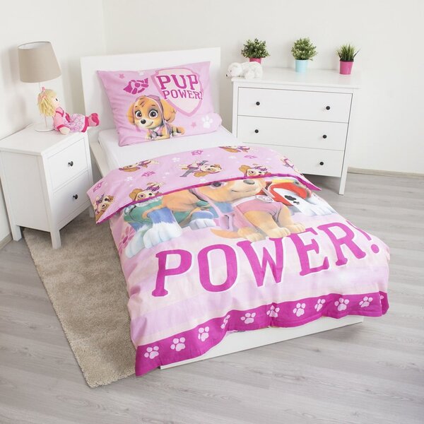 Bavlněné dětské povlečení na jednolůžko 140x200 cm Paw Patrol – Jerry Fabrics