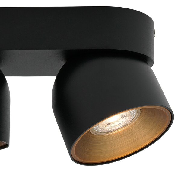 Stropní Lampa Nordlux, Pitcher, stmívatelné, Černá, Chodba, Kov, Moderní