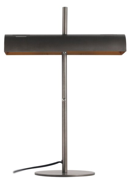 Stolní lampa Lucande, Nysira, Černá, Obývací pokoj, Kov, Moderní