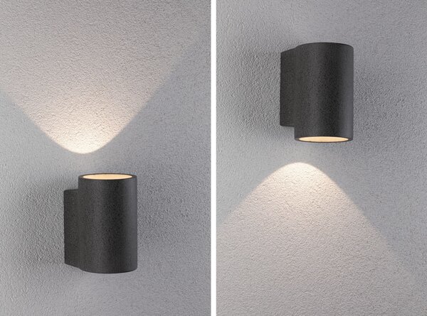P 94500 Venkovní venkovní nástěnné svítidlo Concrea 170mm IP65 6,8W 3.000K - PAULMANN