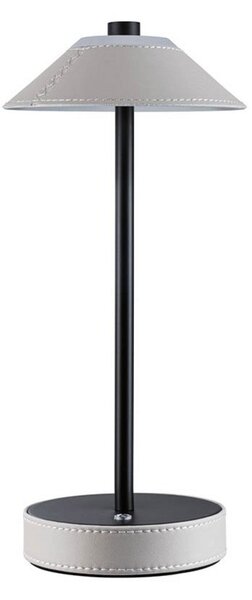Stolní lampa Paulmann, stmívatelné, Černá, Obývací pokoj, Kov, Moderní