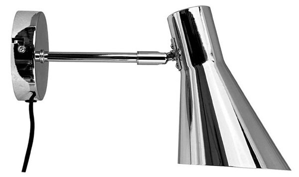 Nástěnná Svítidla Dyberg Larsen, DL12, Metalická, Obývací pokoj, Kov, Design