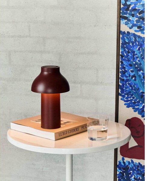 Stolní lampa HAY, Modrá, Obývací pokoj, Plast