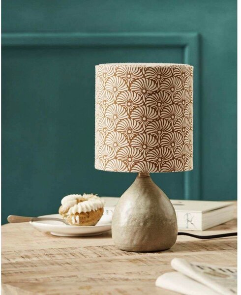 Stolní lampa House Doctor, Béžová, Obývací pokoj, Tkanina / Textil, Vintage