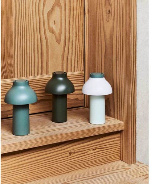 Stolní lampa HAY, Zelená, Obývací pokoj, Plast