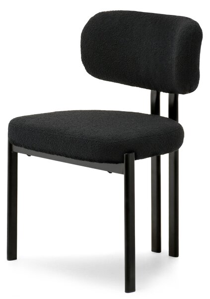 Jídelní židle Kuroyedov (černá). Akce -10%