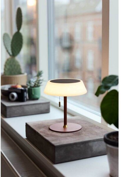Stolní lampa Halo Design, Bílá, Obývací pokoj, Kov
