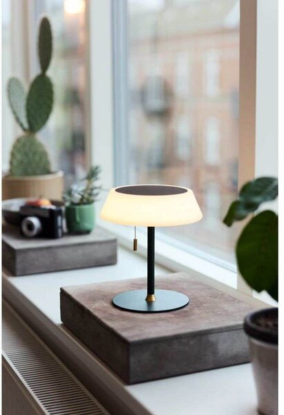 Stolní lampa Halo Design, Zelená, Obývací pokoj, Kov