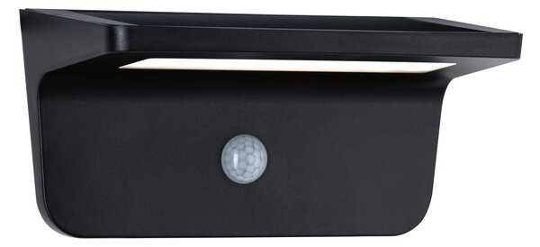 P 94505 Venkovní solární nástěnné svítidlo Solveig antracit IP44 350lm teplá bílá - PAULMANN