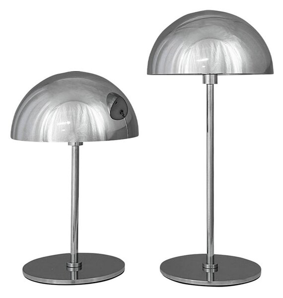 Stolní lampa Dyberg Larsen, Along, stmívatelné, Metalická, Obývací pokoj, Kov, Skandinávský