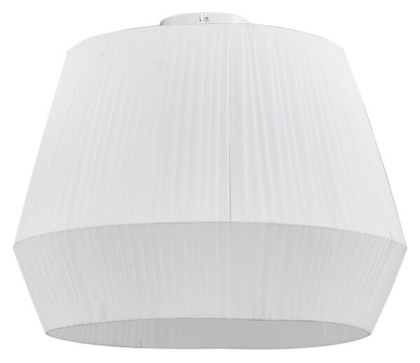 Stropní Lampa Lindby, Vitore, stmívatelné, Bílá, Obývací pokoj, Tkanina / Textil, Skandinávský