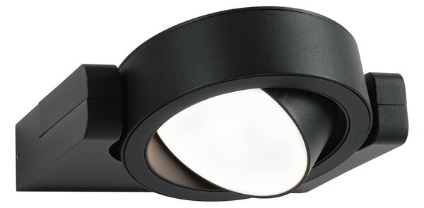 P 94406 Venkovní nástěnné svítidlo Swivea antracit IP44 8W 230V teplá bílá nastavitelná hlava svítidla - PAULMANN