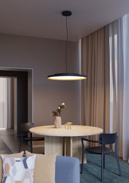 Redo Stropní LED svítidlo DAMA ø 600mm, 50W, UGR