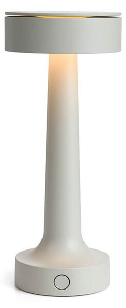 Stolní lampa ANTIDARK, Šedá, Ložnice, Hliník