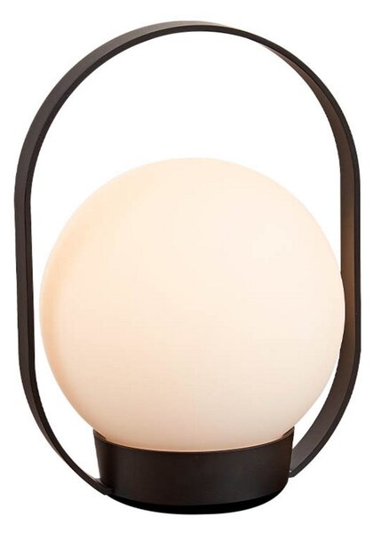 Stolní lampa ANTIDARK, Bílá, Ložnice, Hliník
