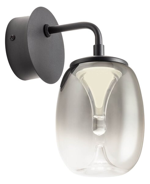 Redo Nástěnné LED svítidlo DROP ø 110mm, 6W Barva: Chrom