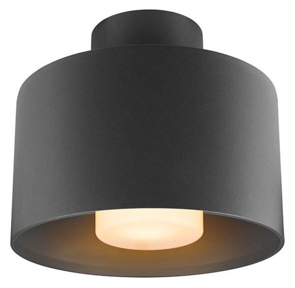 Photoni Cyl Venkovní Stropní Svítidlo Cylindrical Black
