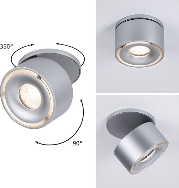 P 93374 Vestavné svítidlo LED Spircle matný chrom 8,0W 3.000K 36° - PAULMANN