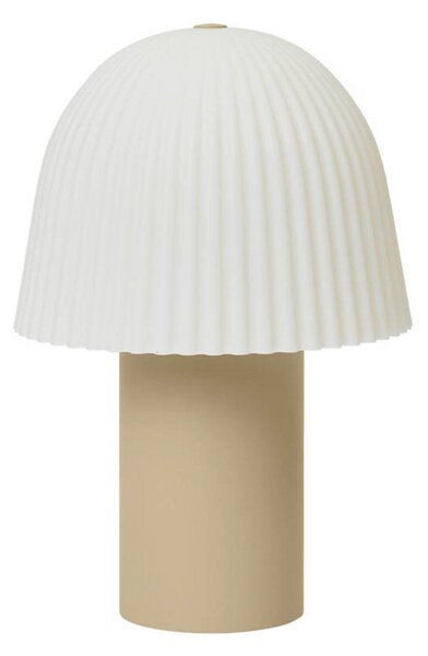 Frill Přenosné Stolní Lampa Cashmere/White - Ferm Living