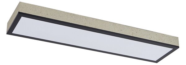Stropní Lampa Lindby, Laviona, stmívatelné, Černá, Obývací pokoj, Kov, Moderní
