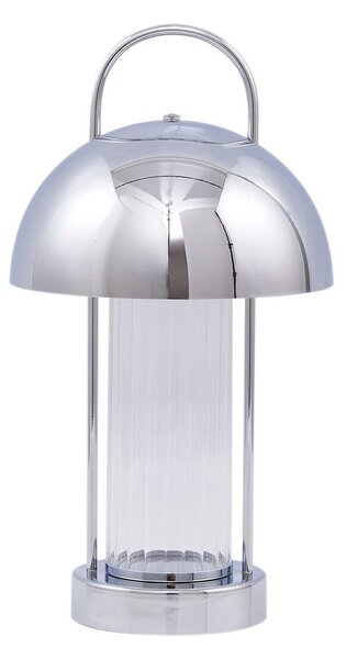 Stolní lampa Lindby, Mareli, stmívatelné, Šedá, Jídelna, Kov, Moderní