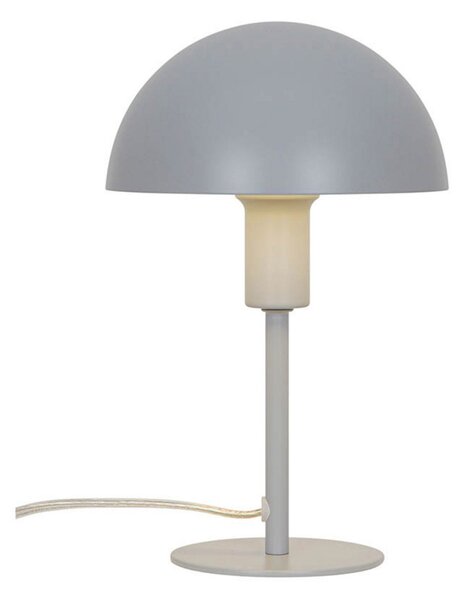 Stolní lampa Nordlux, Ellen mini, Šedá, Obývací pokoj, Kov, Skandinávský