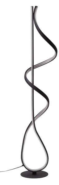 Stojací Lampa Lucande, Rodado, Černá, Obývací pokoj, Kov, Moderní