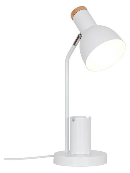 Stolní lampa Nordlux, Devone, Bílá, Ložnice, Kov, Skandinávský
