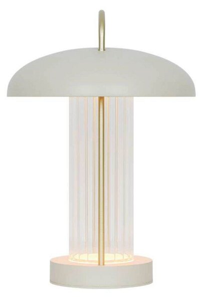 Stolní lampa Nordlux, Mirano, stmívatelné, Béžová, Obývací pokoj, Kov, Skandinávský