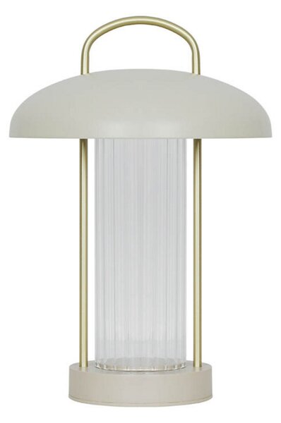 Stolní lampa Nordlux, Mirano, stmívatelné, Béžová, Obývací pokoj, Kov, Skandinávský