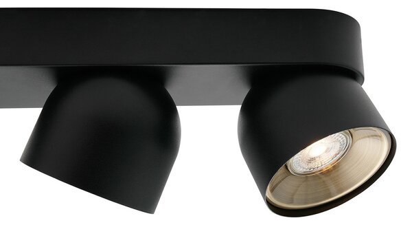 Stropní Lampa Nordlux, Pitcher, stmívatelné, Černá, Chodba, Kov, Moderní