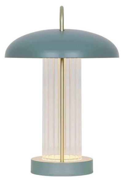 Stolní lampa Nordlux, Mirano, stmívatelné, Zelená, Obývací pokoj, Kov, Skandinávský