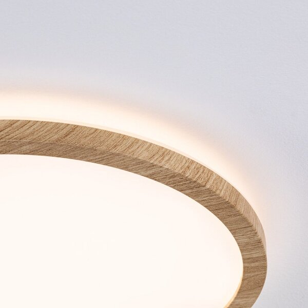Stropní Lampa Paulmann, Atria Shine, Dřevo, Koupelna, Plast, Moderní
