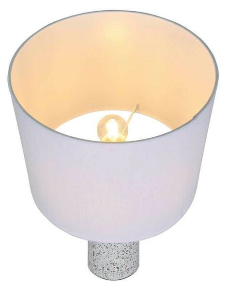 Stolní lampa Nordlux, Antiga, Bílá, Obývací pokoj, Tkanina / Textil, Skandinávský