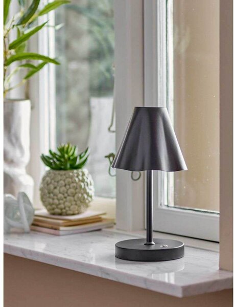 Stolní lampa Bloomingville, Černá, Obývací pokoj, Kov