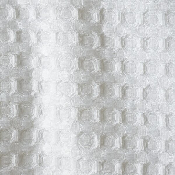 Bílé povlečení na dvoulůžko 200x200 cm Muscat Waffle – Pineapple Elephant
